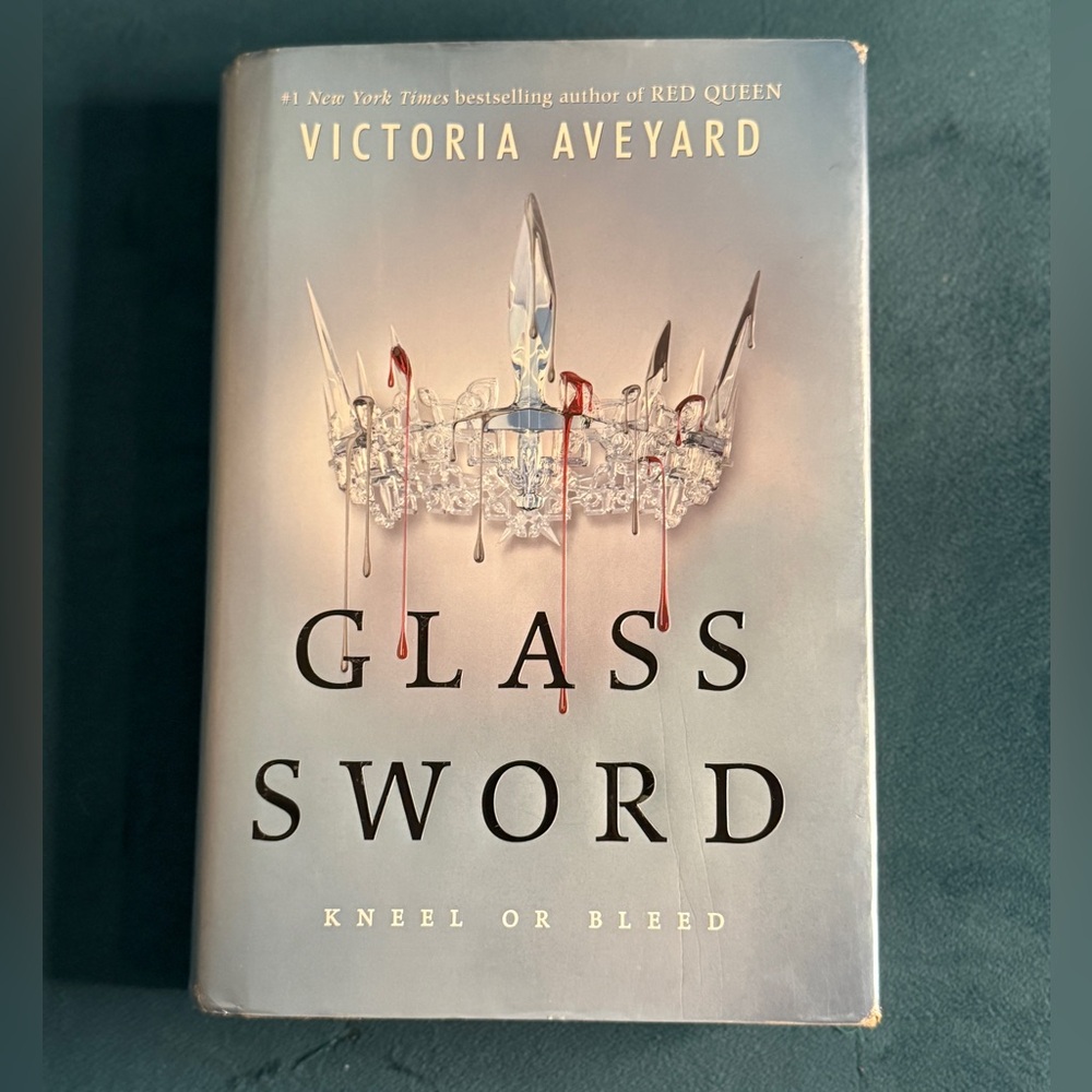 Glass Sword Hardcover by Victoria Aveyard – Red Queen Series